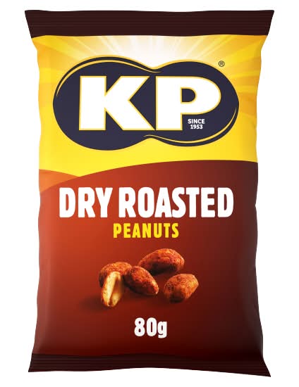 KP Dry Roasted Peanuts (80g)
