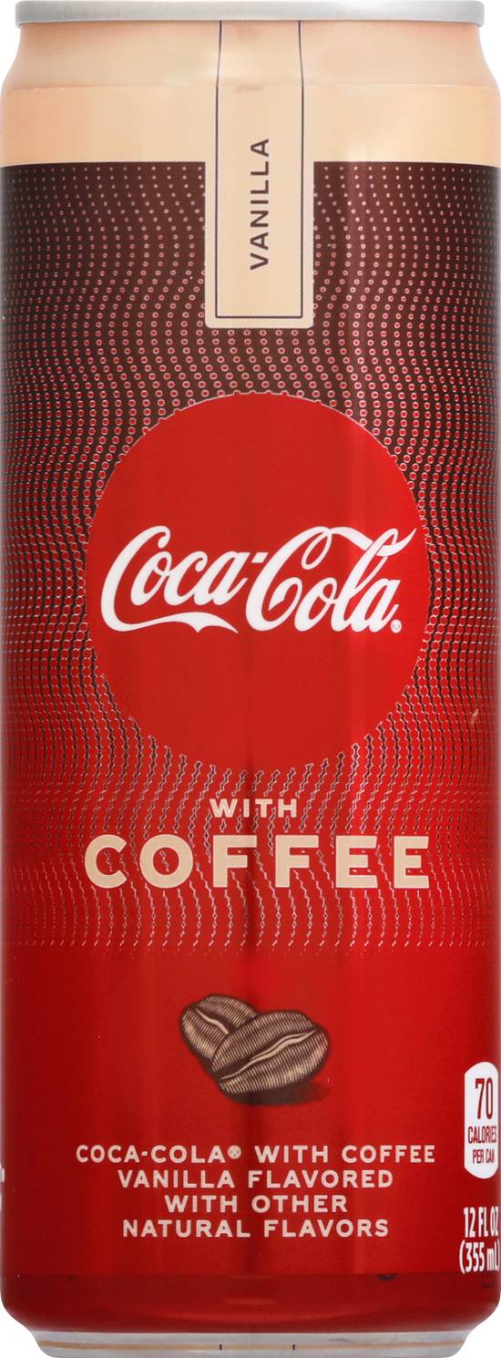 Coca-Cola Vanilla With Coffee Soda (12 fl oz)