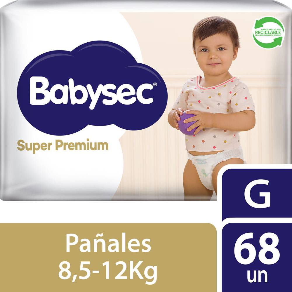 Babysec Super Premium Pañales (G)