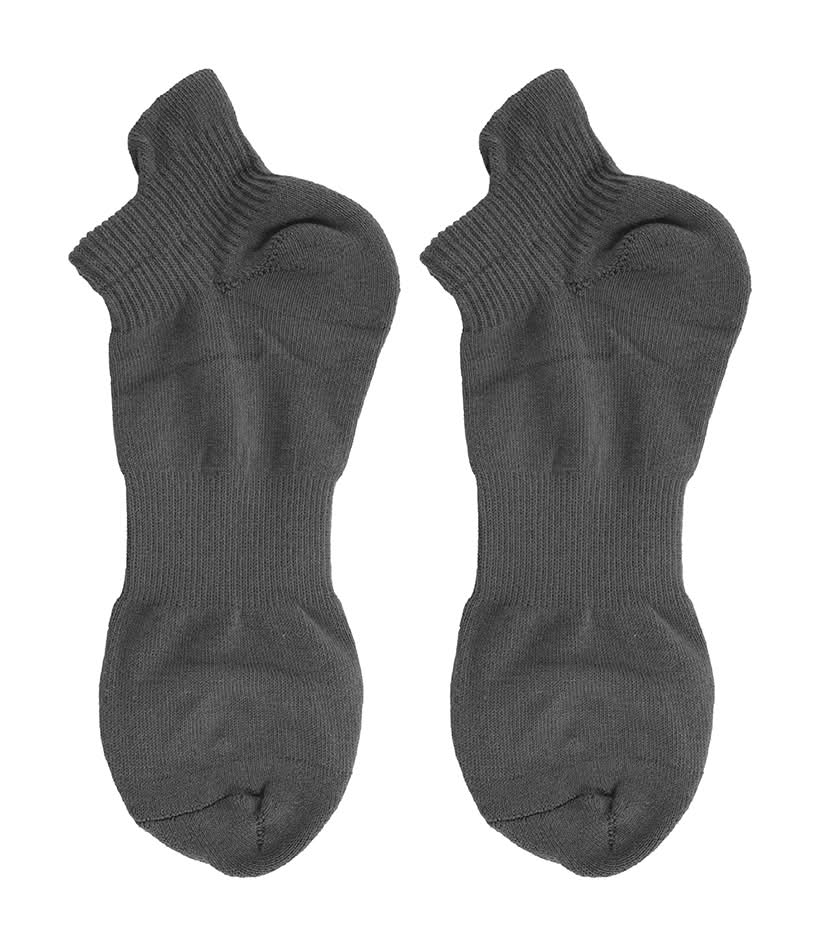 Calcetines Para Hombre Deportivos 80% Algodón, 17% Poliéster, 3% Elastano. Gris 27-30