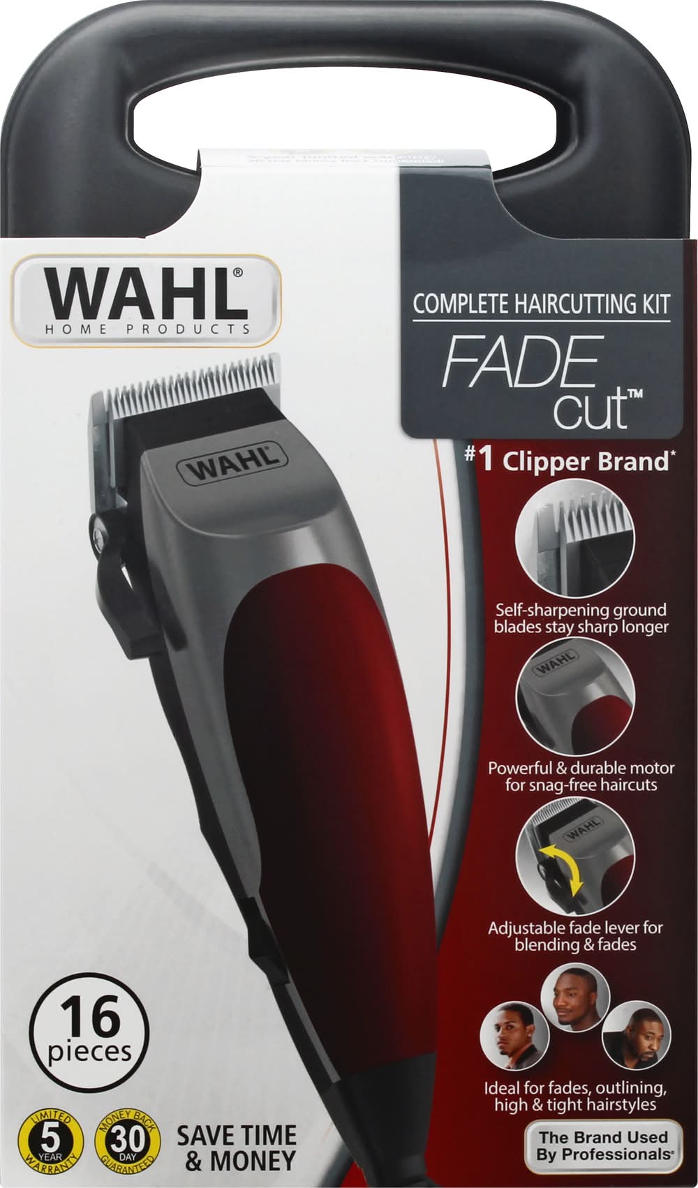 Wahl Fade Cut Complete Haircutting Kit (16 ct)