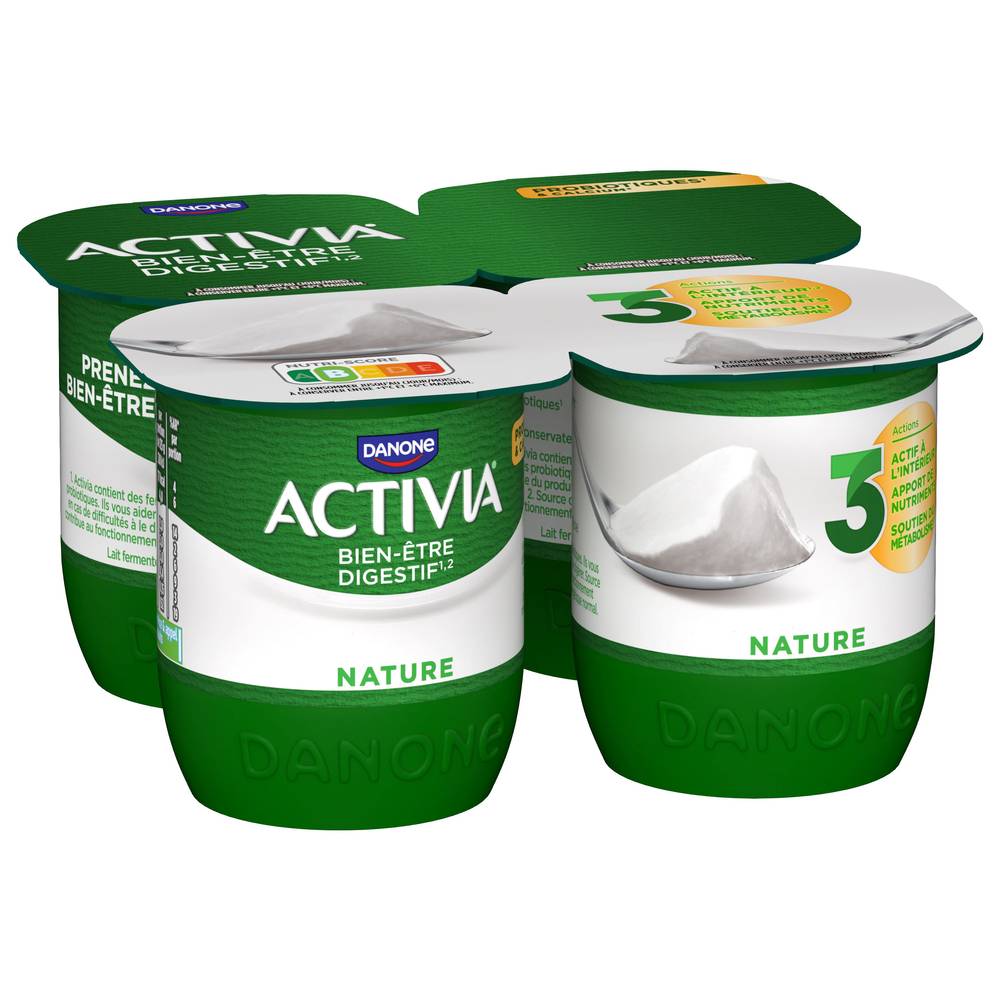 Activia - Yaourt nature bifidus (4)