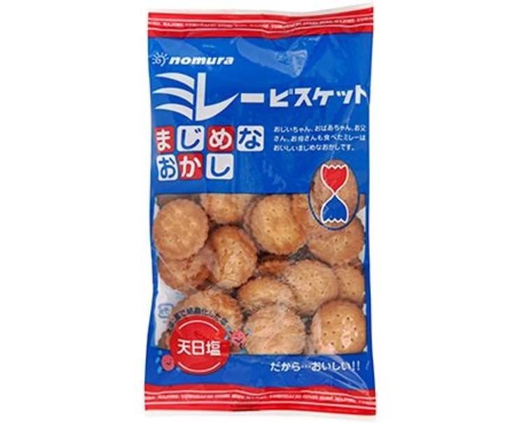 野村煎豆加工店　まじめミレービスケット　120g　J-733