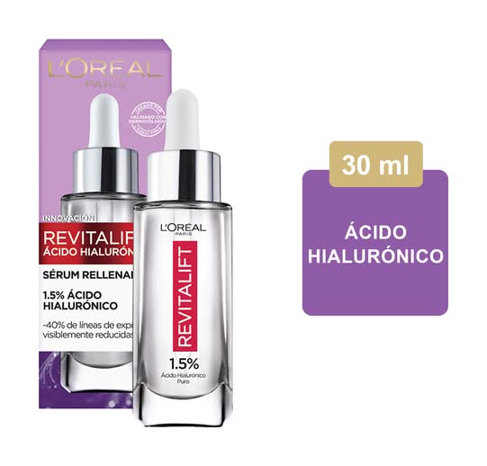 L'Oréal · Revitalift sérum de ácido hialurónico 1.5% (30 ml)
