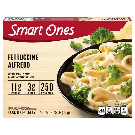 Smart Ones Savory Italian Recipes Fettuccine Alfredo