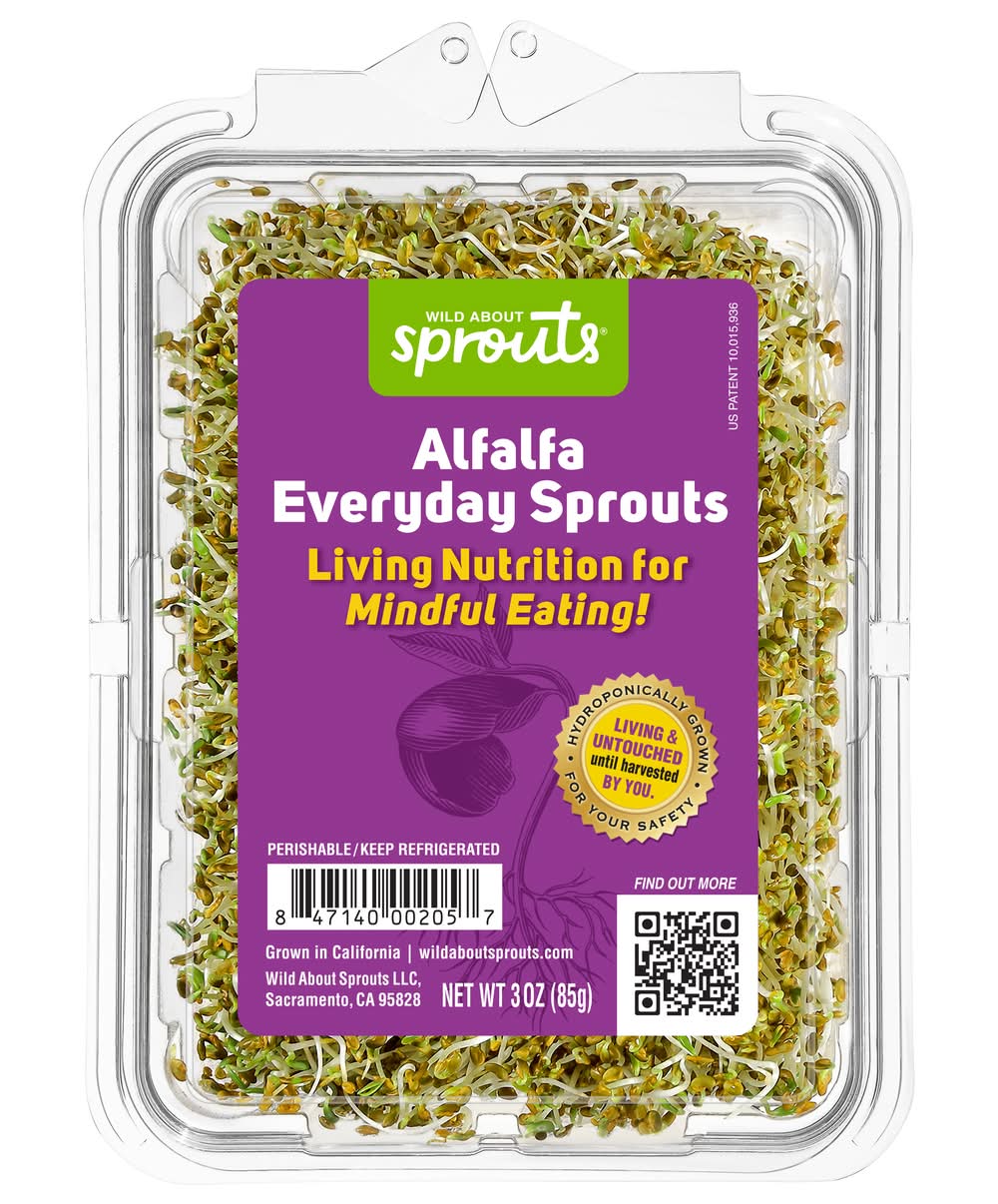 Wild About Sprouts Nuty and Mild Alfalfa (3 oz)