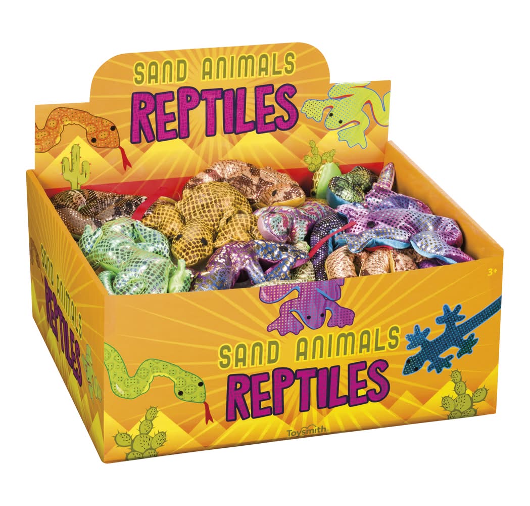 Toysmith Sand Animals Reptiles Assorted 1 Pc