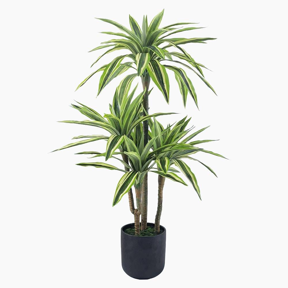 Origin 21 35-in Green Indoor/Outdoor Dracaena Artificial Plant | 1200002