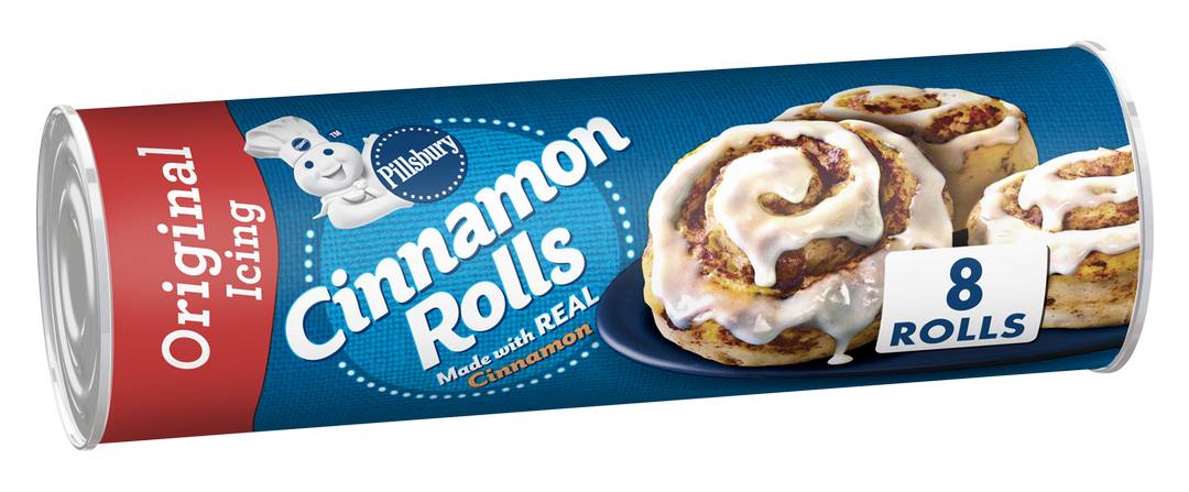 Pillsbury Cinnamon Rolls With Original Icing (103.5 oz, 8 ct)