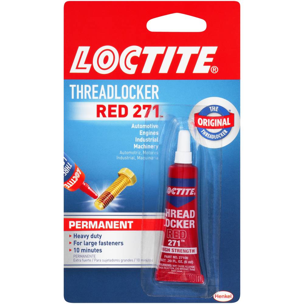 Loctite 37421 271 Red Heavy Duty Threadlocker