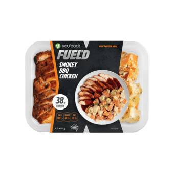 Youfoodz Fuel'd Smokey BBQ Chicken 400g