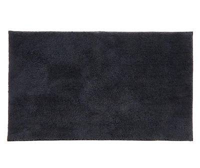 Real Living Tufted Bath Rug (20 inch x 34 inch/black)