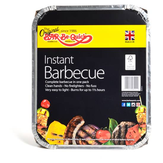 Bar-Be-Quick Instant Disposable Bbq