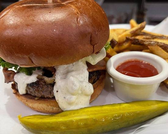 Old Blue Eyes Burger