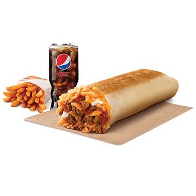 Volcano Burrito Large Meal