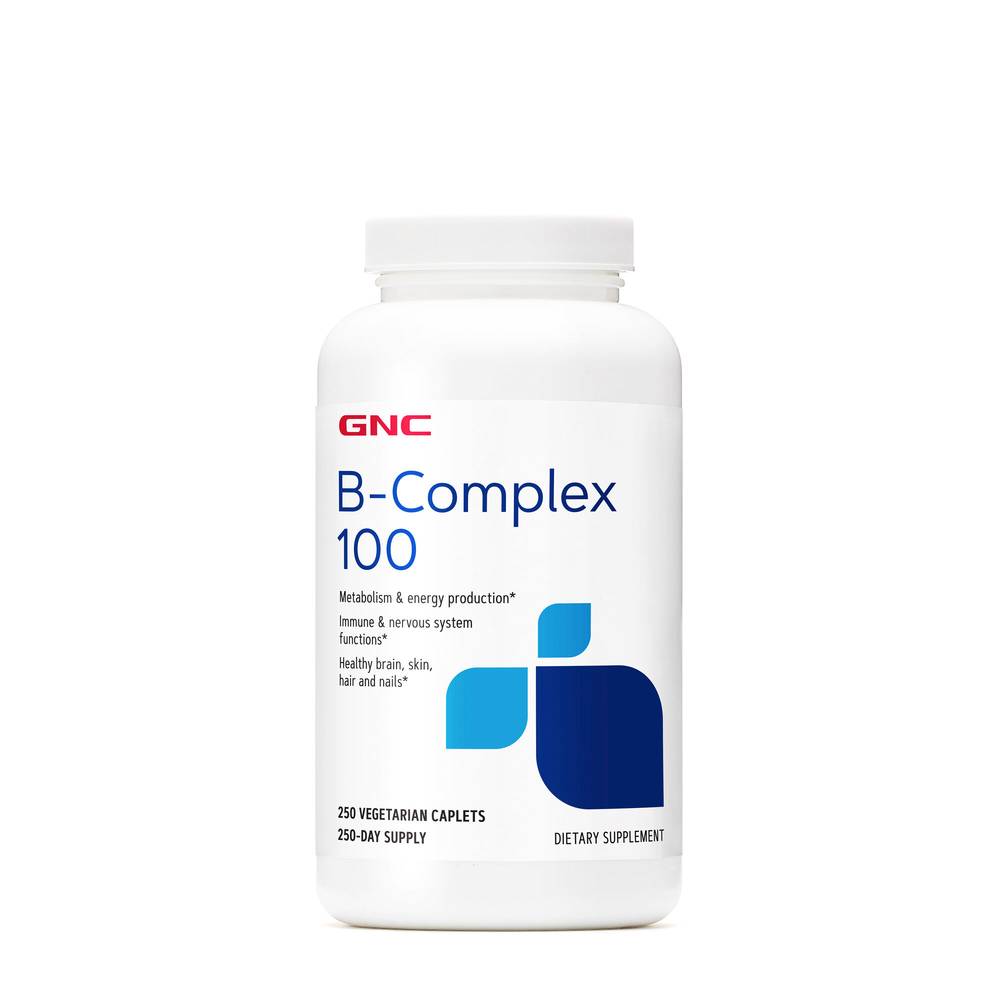 B-Complex 100 - 250 Caplets (250 Servings) (1 Unit(s))