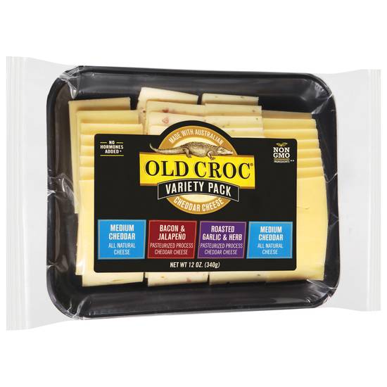 Old Croc Variety pack Cheddar Cheese