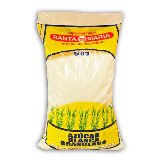 Azúcar Blanca Santa Maria 5 Kg