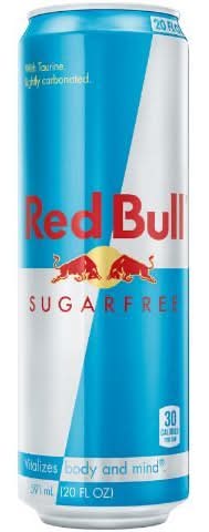 Red Bull Sugar Free Energy Drink (20 fl oz)