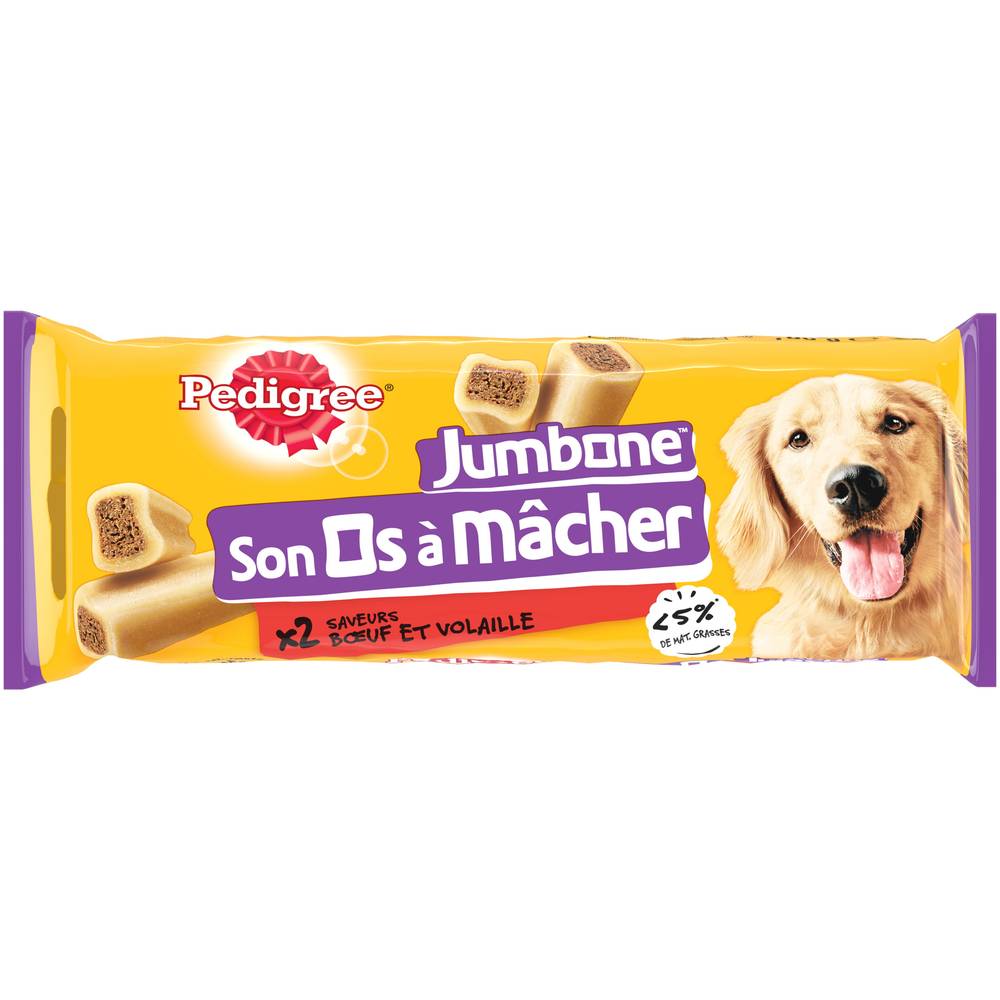 Pedigree - Son os à mâcher recompenses pour moyen chien (bœuf - volaille)