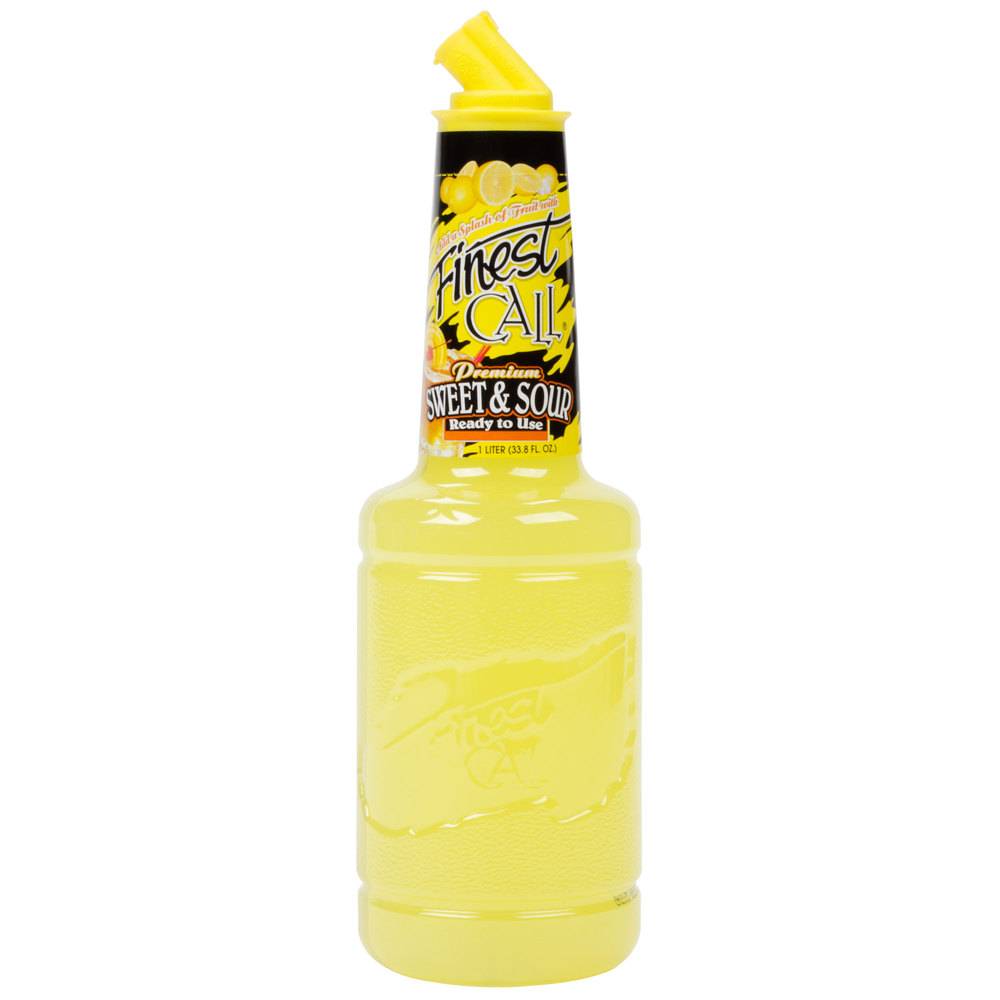 Finest Call - Sweet & Sour Mix - 1 ltr Bottle