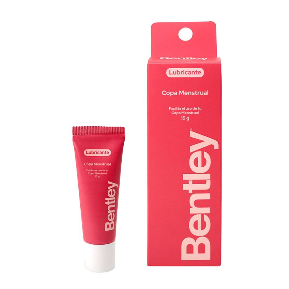 Bentley gel lubricante para copa menstrual (15 gr.)