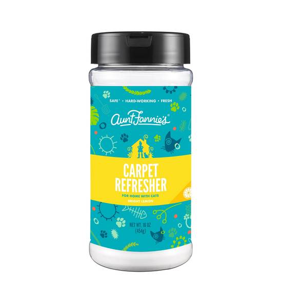Aunt Fannie's Carpet Refresher Lemon Deodorizer (Size: 16 Oz)