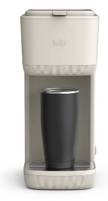 bella Single-Serve Coffee Maker, Black