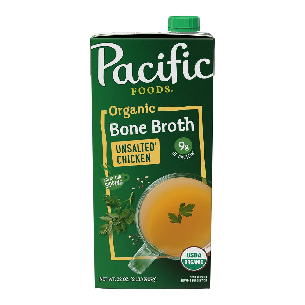 Pacific Foods Organic Chicken Bone Broth (32 fl oz)