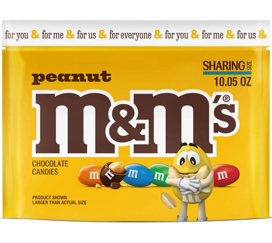 M&M's Peanut Chocolate Candies Sharing Size (10.05oz)