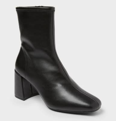 A New Day Pippa High Shaft Heeled Boots, Women, 8, Black