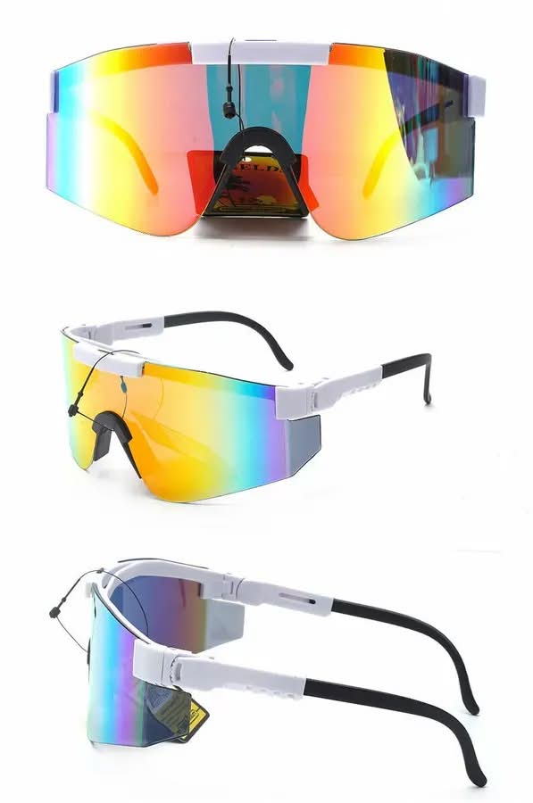 Trader Bo's Sunglasses White Frame