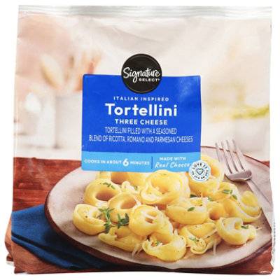 Signature Select Tortellini Three Cheese 19 Oz - 19 Oz