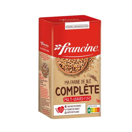Farine complète Francine 1kg