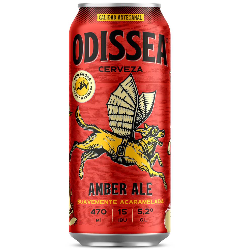 Odissea · Cerveza amber ale (470 ml)