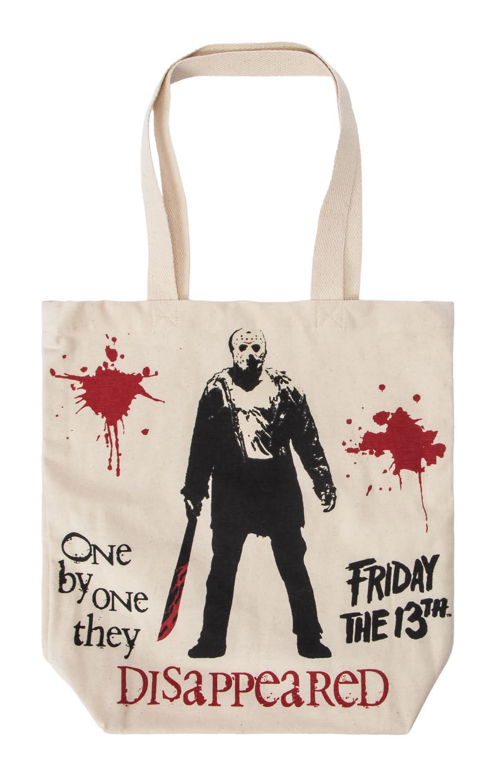 Licensed Canvas Tote Bag Friday the 13th