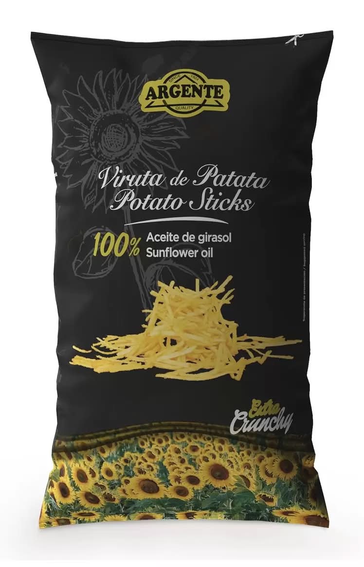 パパス アルジェンテ ポテトスティック ソルト 4袋ｘ250g