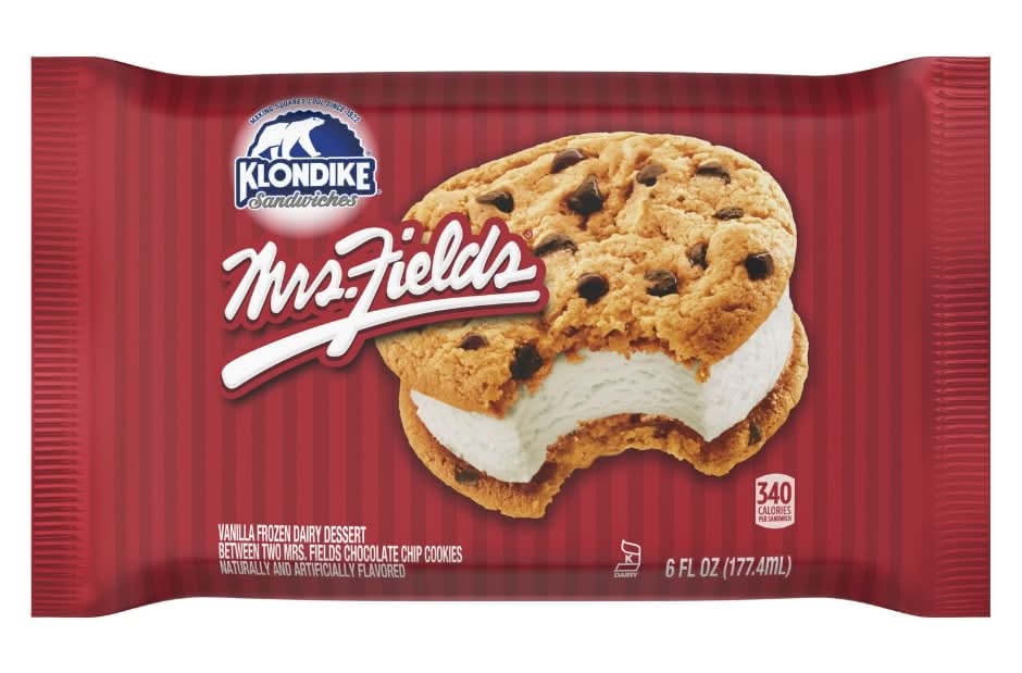 Klondike Mrs. Fields Ice Cream Cookie Sandwich (6 fl oz)