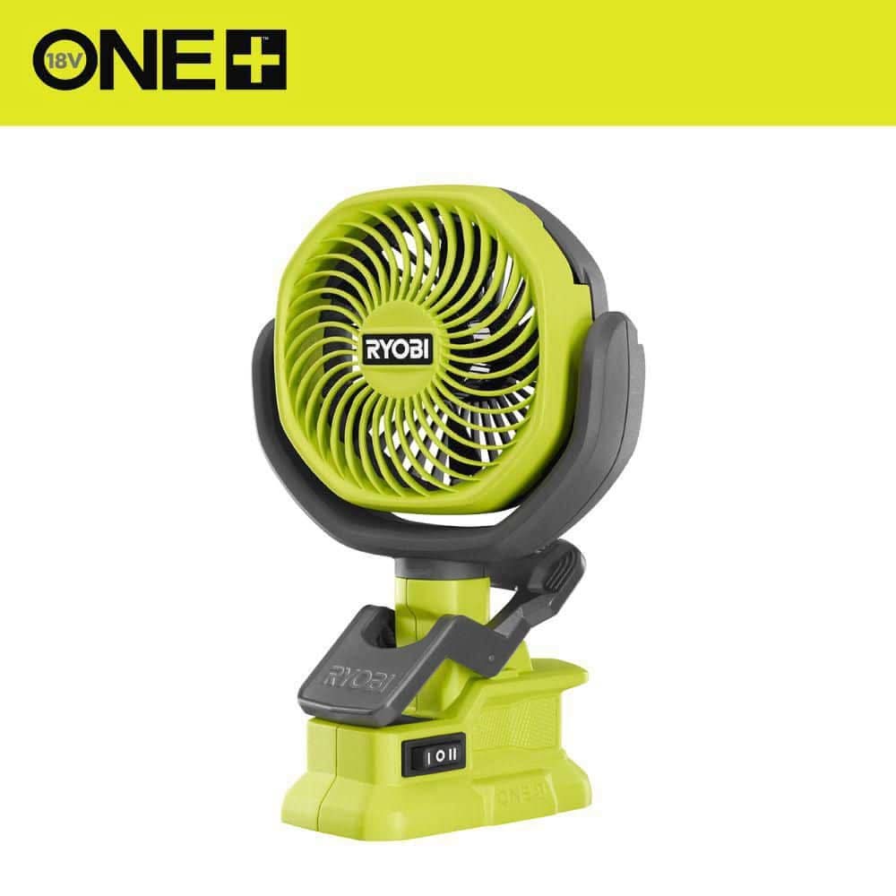 Ryobi One+ 18V Cordless 4 In. Clamp Fan (Tool Only)