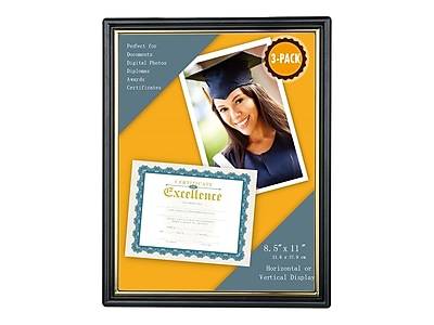 V-Light Plastic Picture Frame Vs1001k, Black