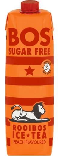 Bos Peach Iced Tea 1L