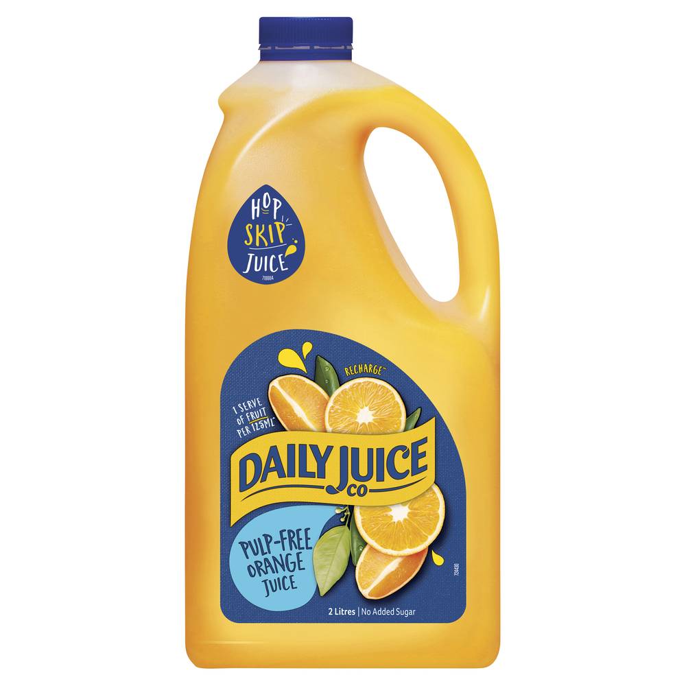 Daily Juice Co Pulp Free Orange Juice Delivery Near Me Order