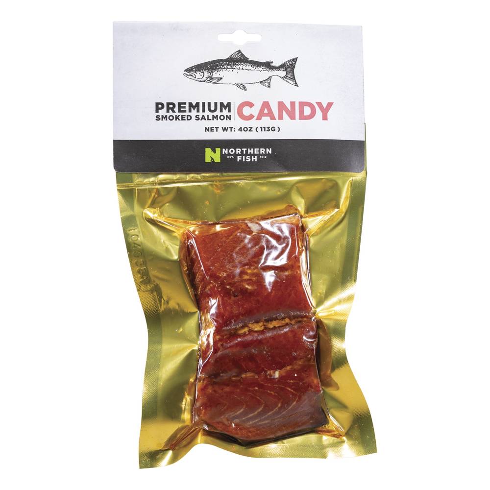 Premium Smoked Salmon Candy 4 Oz