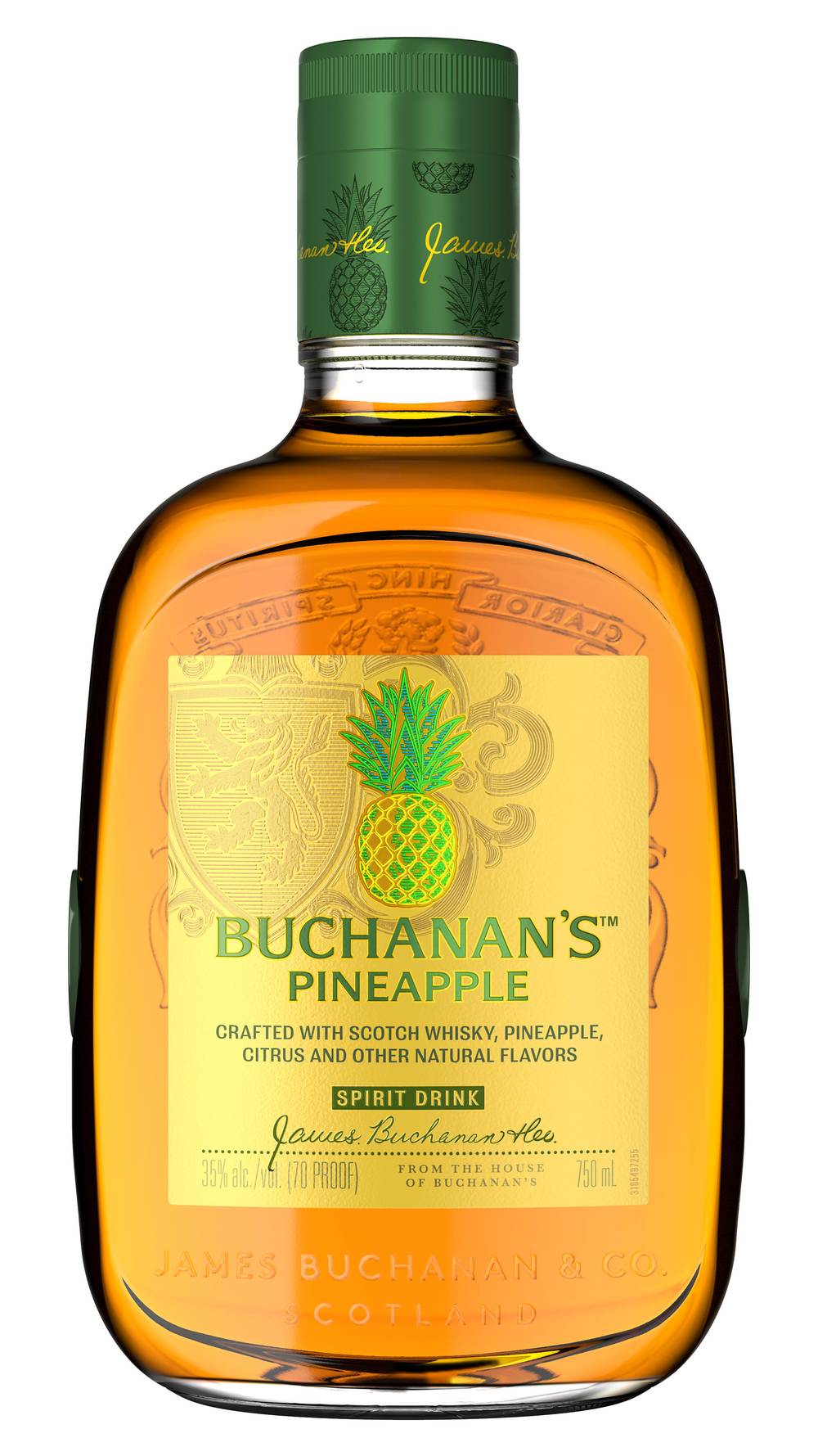 Buchanan's Scotch Whisky Spirit Drink, Pineapple (750 ml)