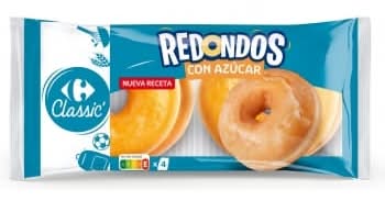 Berlinas con azúcar Carrefour Classic 168 g.