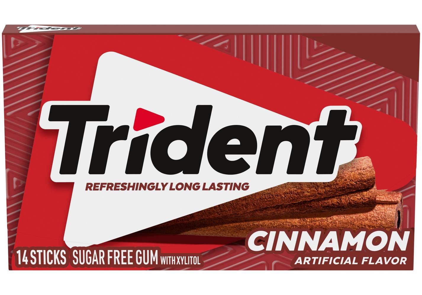 Trident Sugar Free Chewing Gum, Cinnamon (14 ct)
