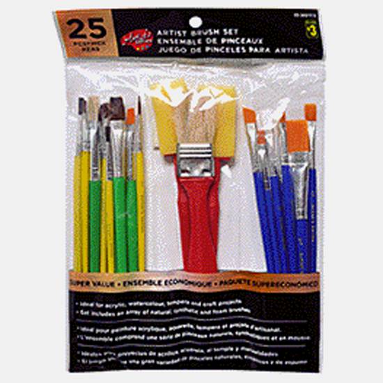 Artist'S Series Artist Brush Set, 25 Pack (##)