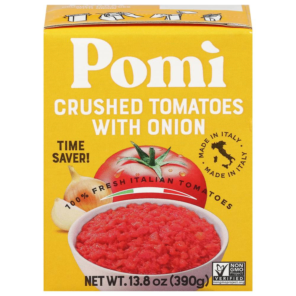 Pomi Crushed Tomatoes With Onion (13.8 oz)