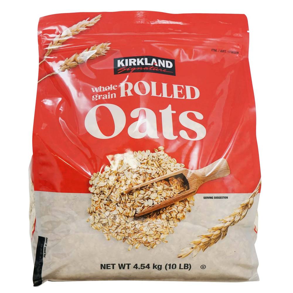 Kirkland Signature Whole Grain Rolled Oats (10 lbs)