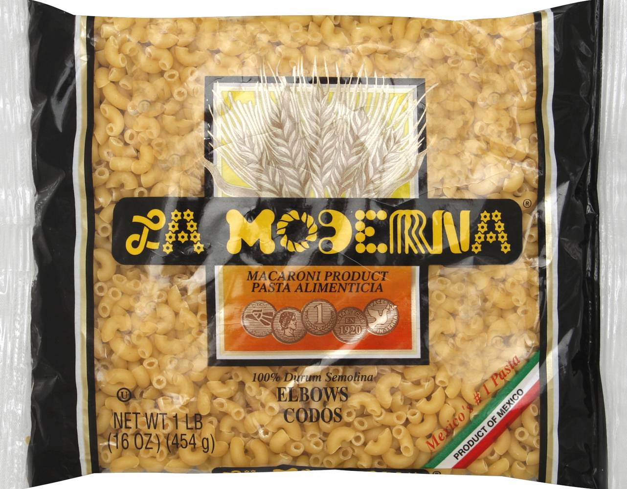 La Moderna Elbows Macaroni (1 lbs)